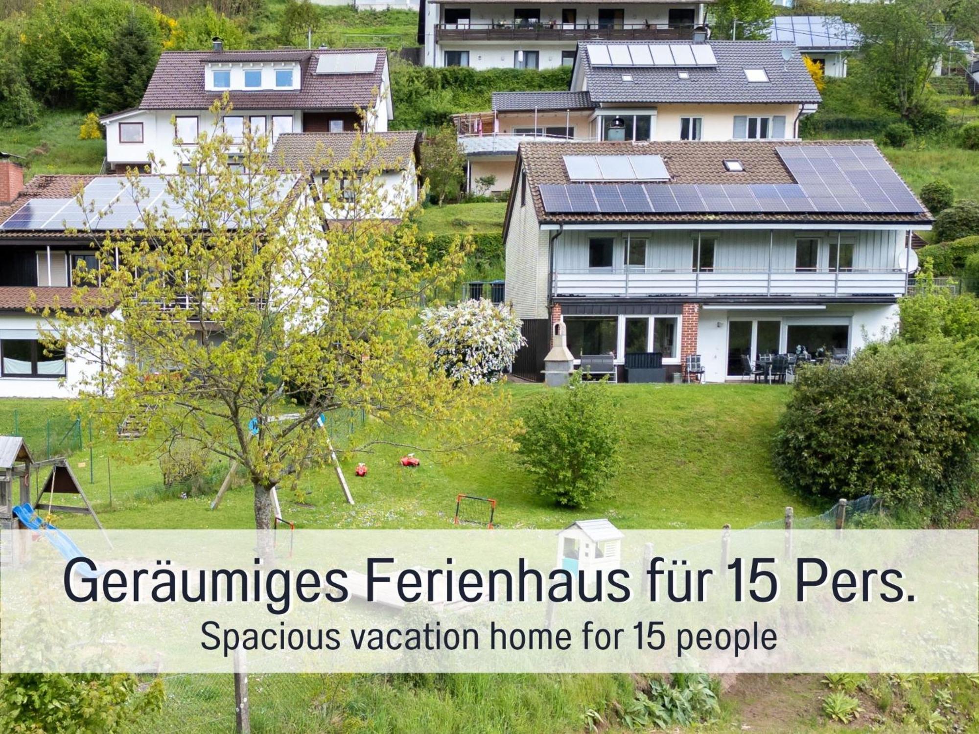 Traum Ferienhaus Burghalde آلبيرسباخ المظهر الخارجي الصورة